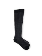 Solid Loose Crew Socks