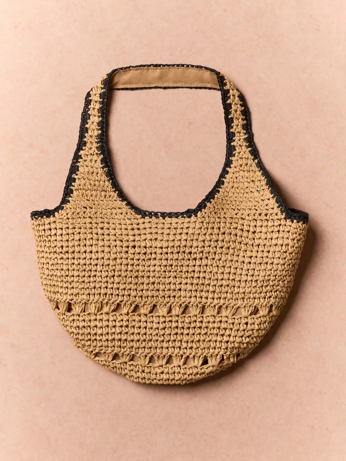 STRAW TOTE BAG
