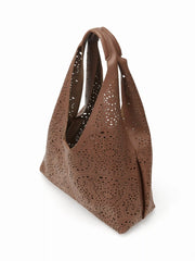 CUT OUT DESIGN TOTE BAG