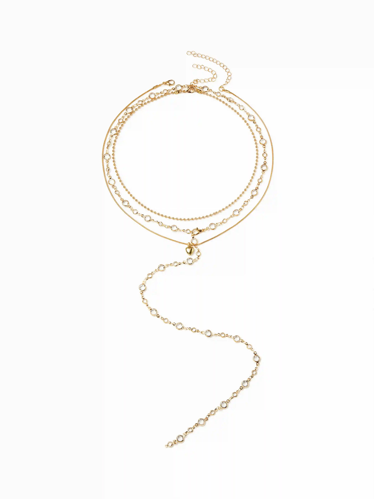 HEART LAYERED NECKLACE