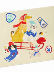 PUPPY PATTERN BATH MAT