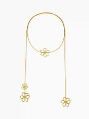FLORAL LONG NECKLACE