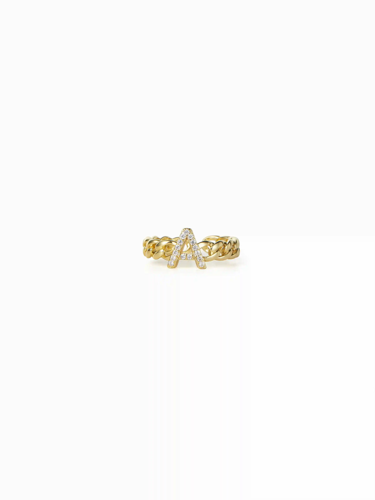 LETTER OPEN RING