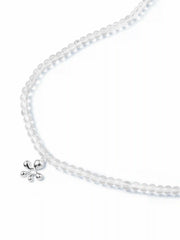 FLOWER PENDANT BEADED NECKLACE