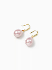 FAUX PEARL WATER DROP EARRINGS