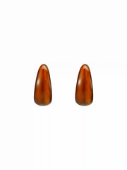 C-SHAPED HOOP EARRINGS