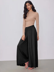 Extreme Wide Leg Pull-On Pant