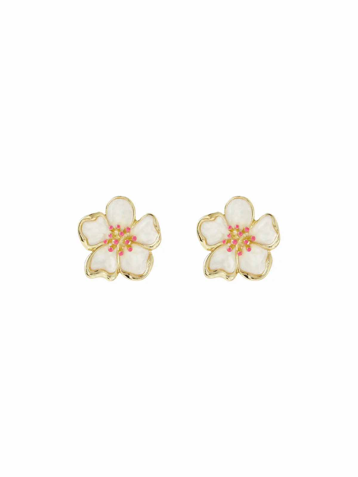 FLOWER STUD EARRINGS