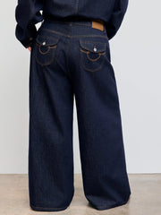 Cider Denim Mid Rise Solid Straight Leg Jeans Curve & Plus