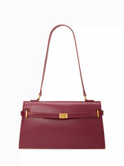 BELTED RECTANGLE SHOULDER BAG