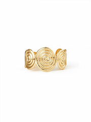 SPIRAL BANGLE BRACELET