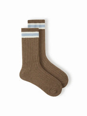 STRIPED CREW SOCKS