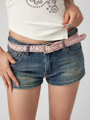 STUDDED BUCKLE BELT