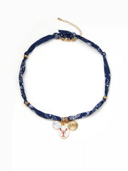 SHELL & FISH PENDANT NECKLACE
