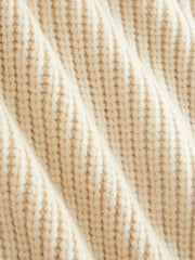 Knit V-neck Solid Sweater Vest