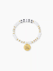 FAUX PEARL CONSTELLATION BEADED BRACELET