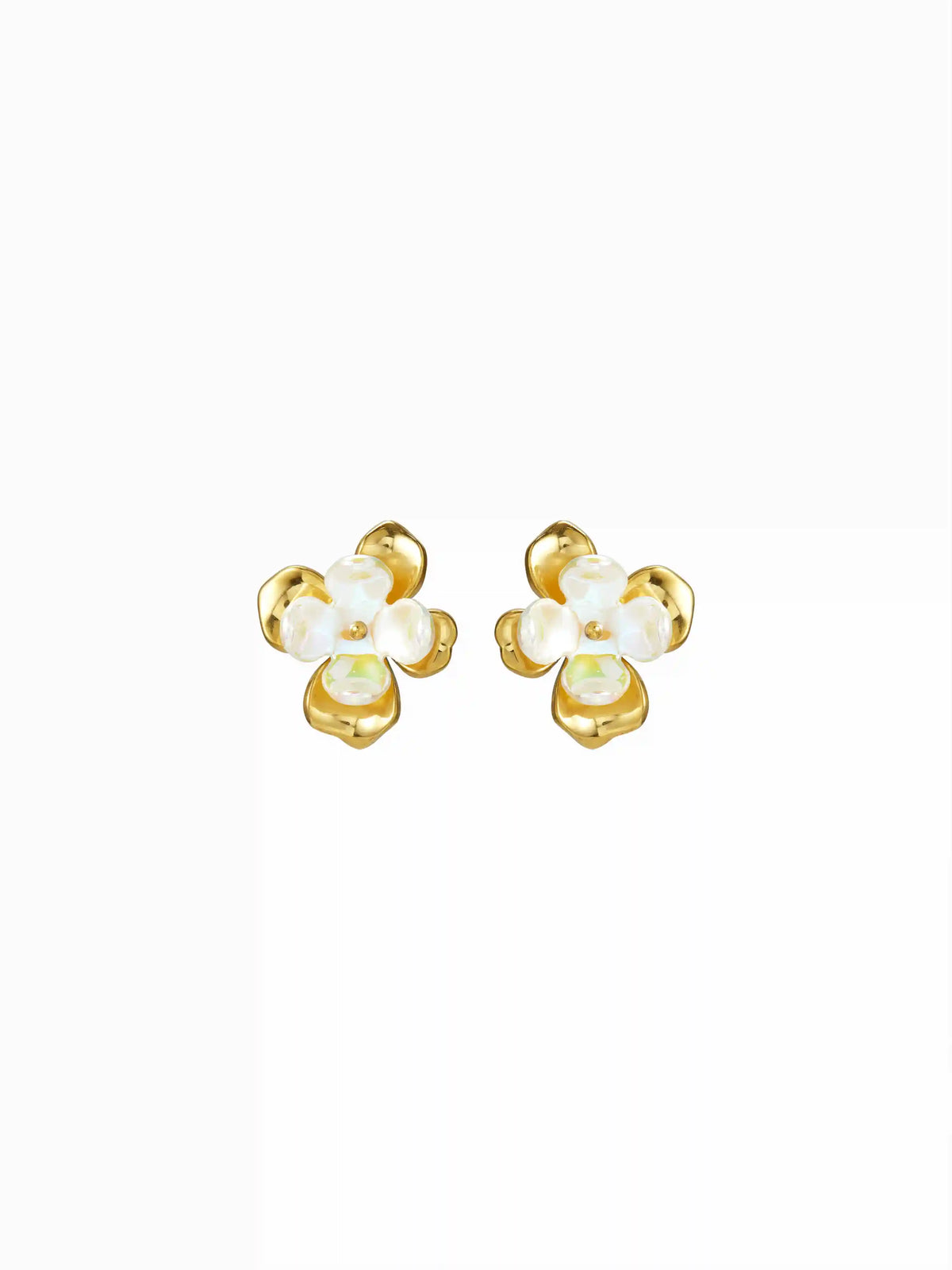 FLOWER STUD EARRINGS