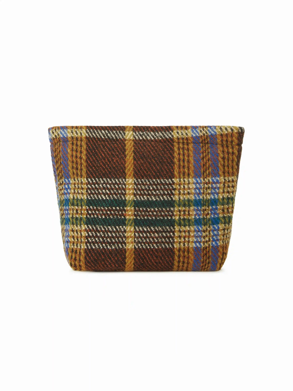 TARTAN MAKEUP BAG