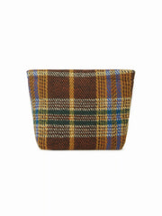 TARTAN MAKEUP BAG