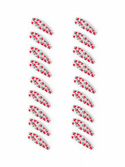 18PCS CHERRY HAIR CLIP SET