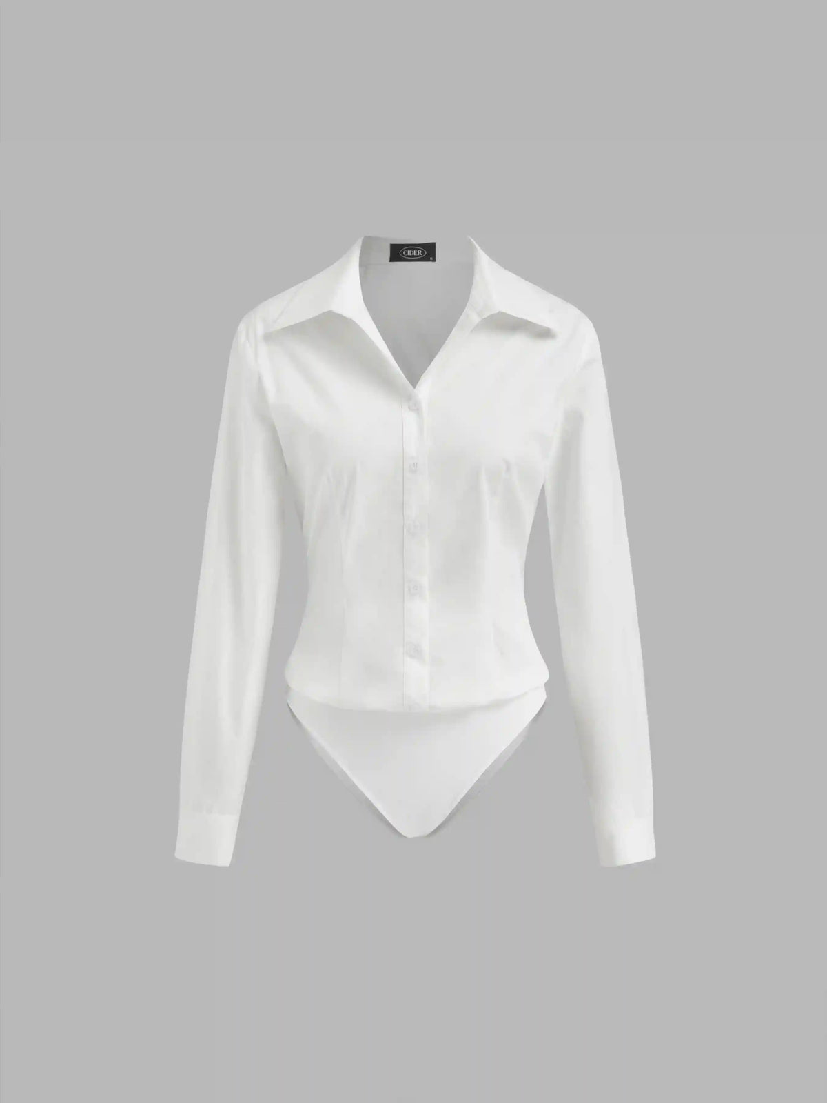 Cotton-blend Polo Shirt Bodysuit