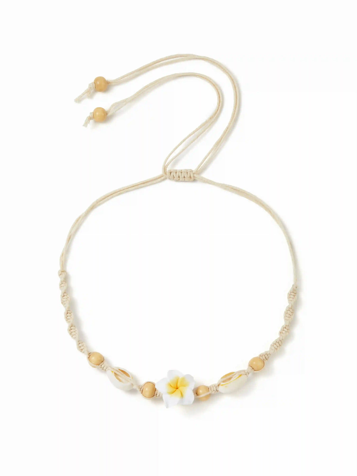 FLORAL & BEADED NECKLACE