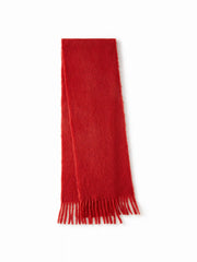 WOOL FRINGED SCARF