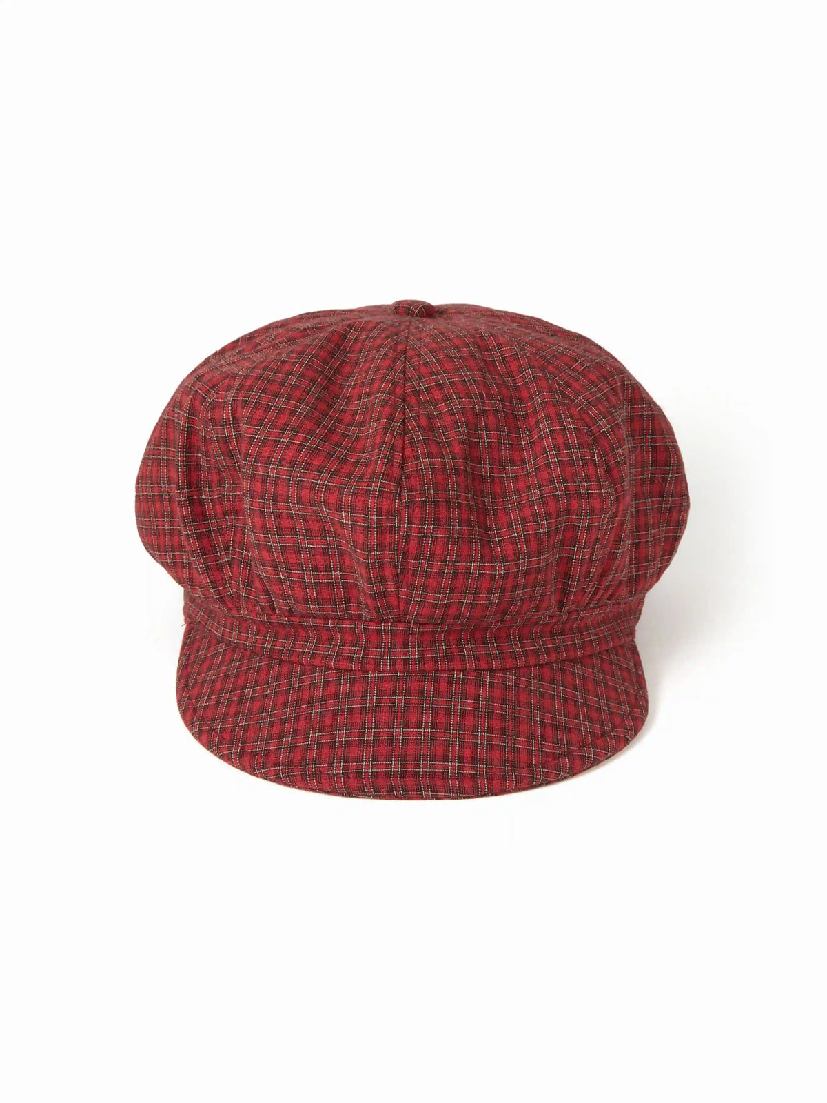 PLAID BERET HAT