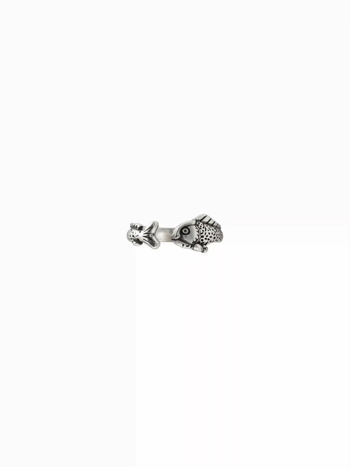 FISH-SHAPED OPEN RING