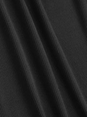Ruched Square Neck Mini Dress