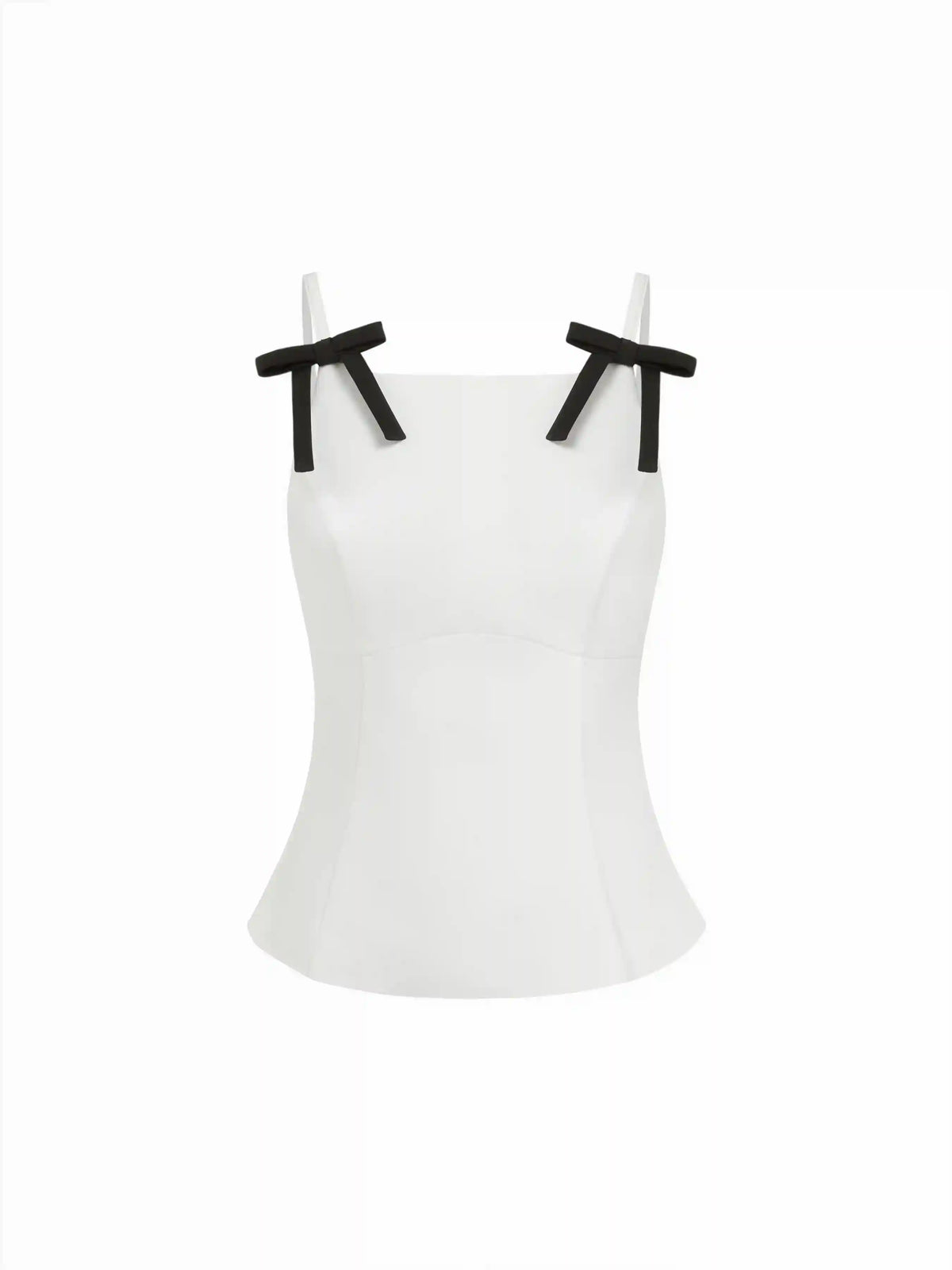 Boat Neck Bowknot Cami Top