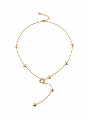 HEART Y-SHAPED NECKLACE
