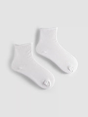 3 Pairs Solid Cable Classic Knit Socks Set