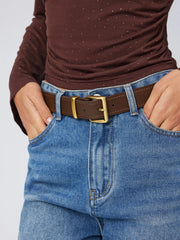 RECTANGULAR BUCKLE BELT