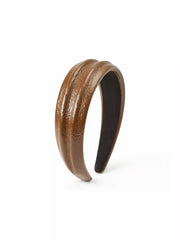FAUX LEATHER HEADBAND