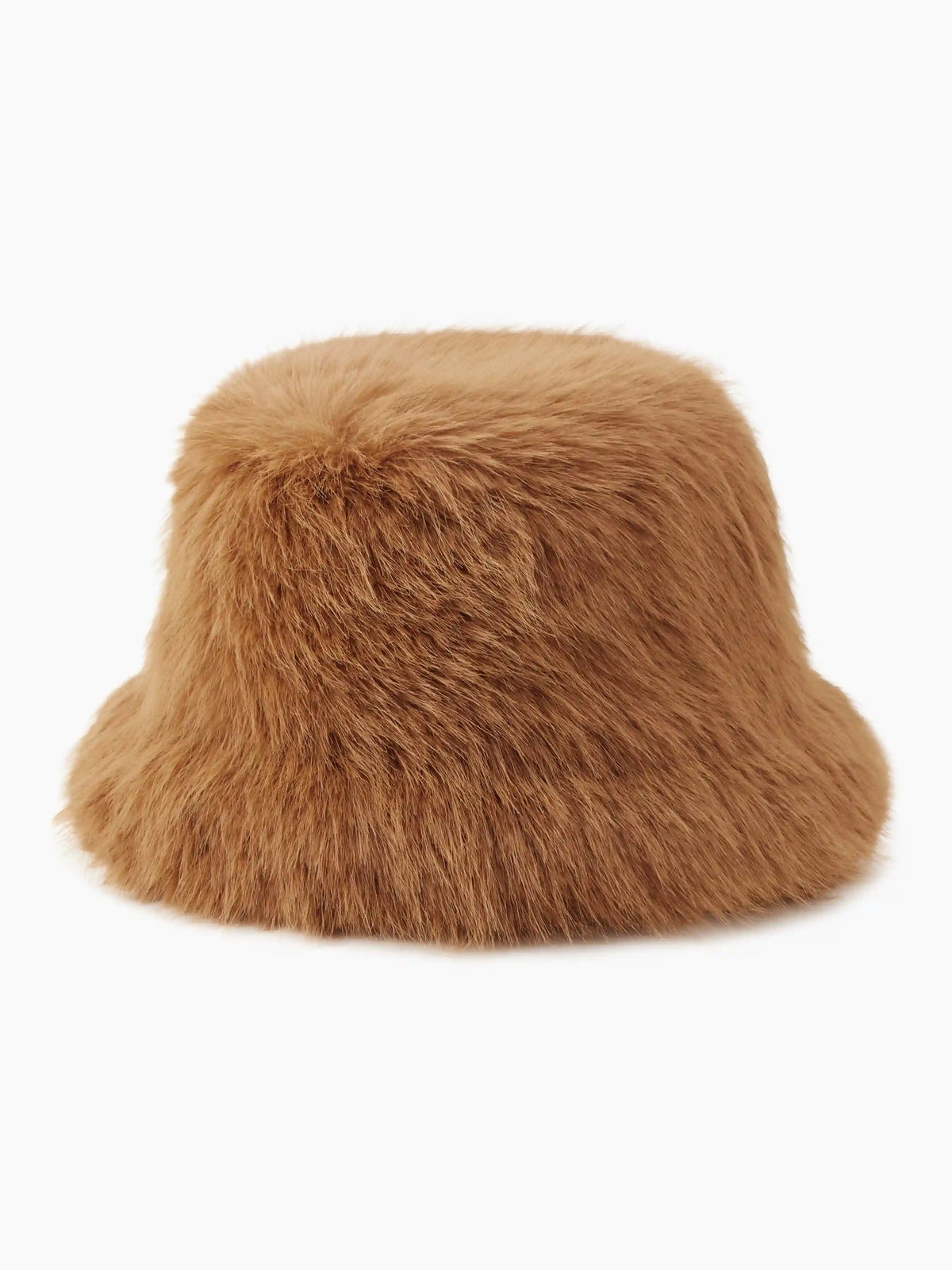 Solid Fluffy Bucket Hat