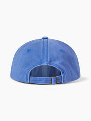 STARFISH & FISH EMBROIDERED DENIM BASEBALL CAP