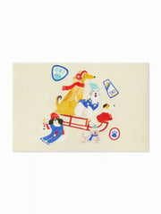 PUPPY PATTERN BATH MAT