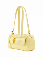 DOUBLE POCKET SHOULDER BAG