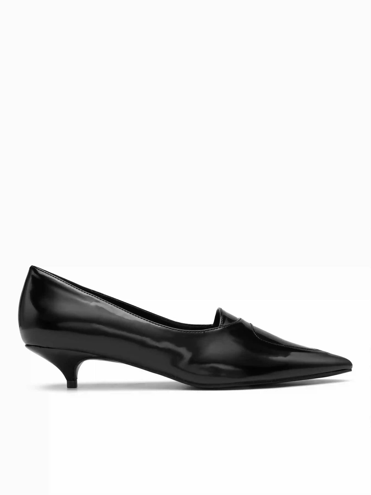 POINTED TOE  KITTEN HEELS