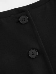 Boat Neck Split Blazer
