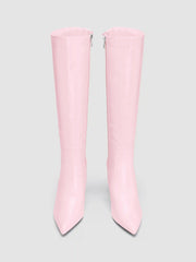 POINTED TOE STILETTO KNEE HIGH BOOTS