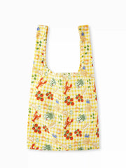 SEAFOOD & VEGETABLE GRAPHIC CARRYING BAG