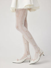 BOWKNOT LACE TIGHTS