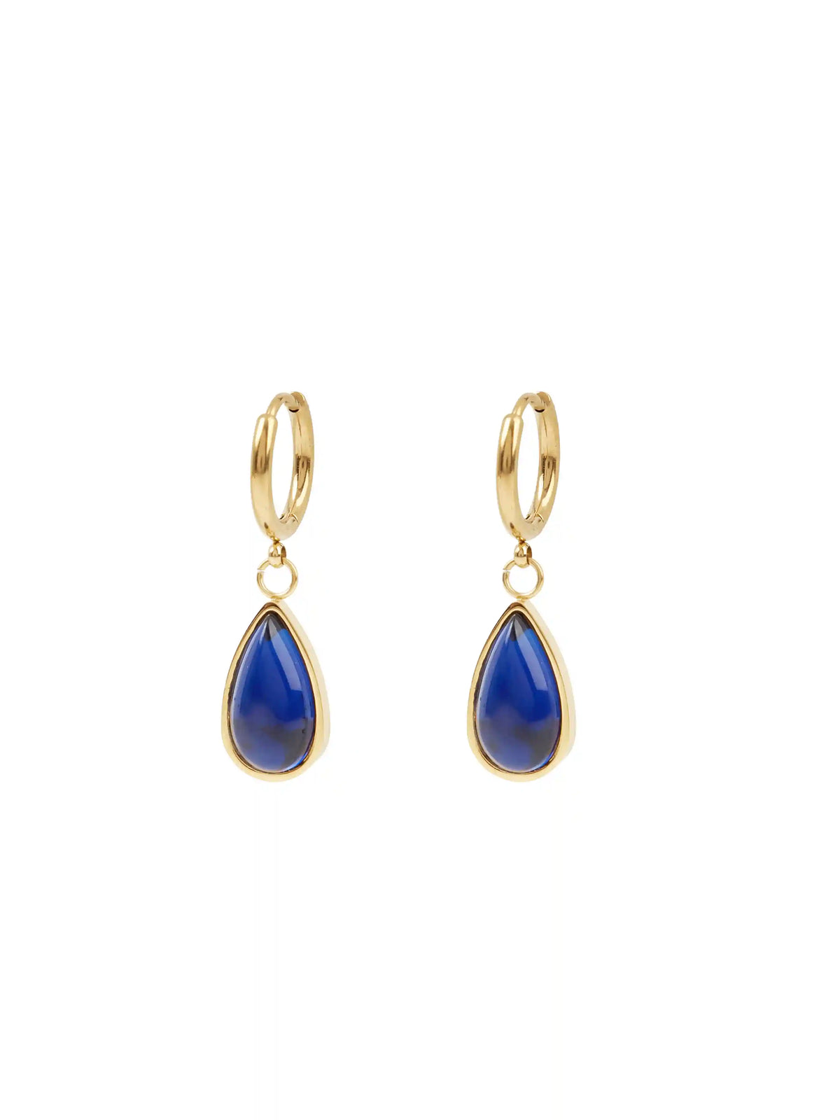 BIRTHSTONE WATER DROP EARRINGS