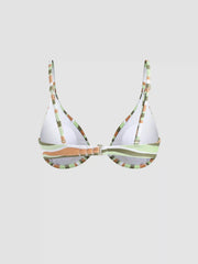 V-neck Camo Bikini Top
