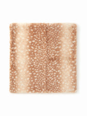 DEER PRINT FUZZY  PILLOWCASE
