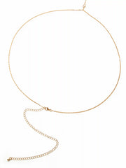 RHINESTONE BODY CHAIN