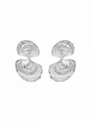 SHELL TEXTURED EARRINGS