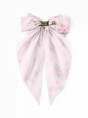 FLORAL BOWKNOT HAIR CLIP